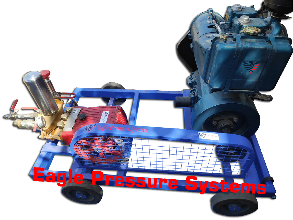 Diesel Engine Operated Hydro Test Pump