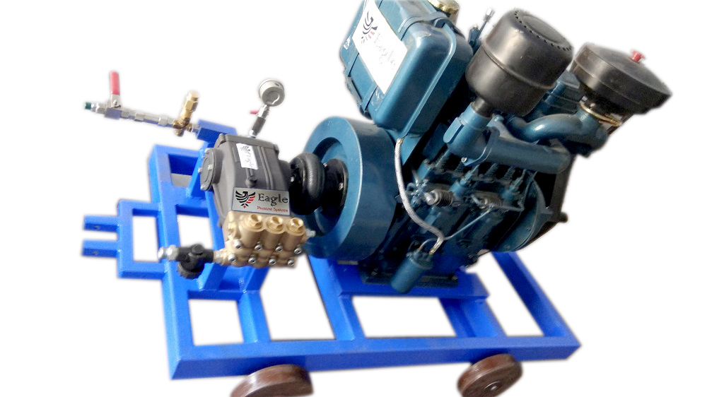 Diesel Engine Operated Hydro Test Pump