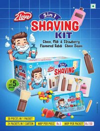 SHAVING KIT SHAPE CHOCOLATE