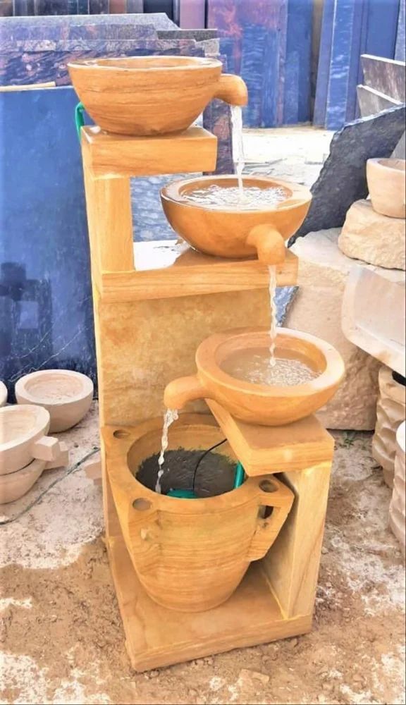 Bowl Sand Stone Water Fountain
