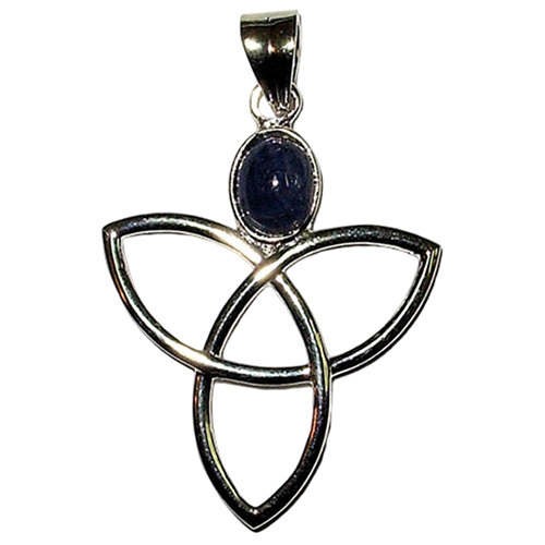 Silver Plated Pendant With 7x9 Oval Cabochons