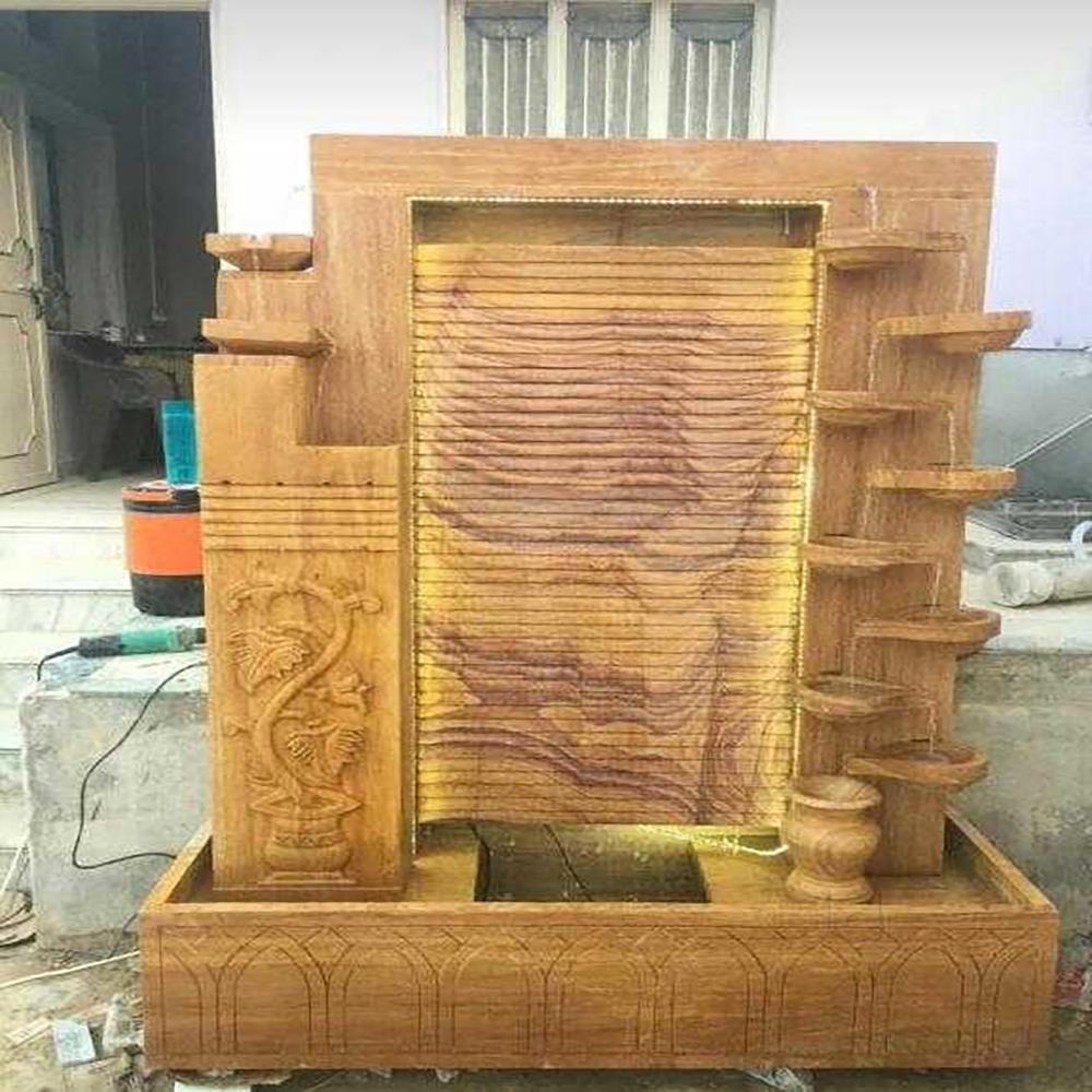 Sandstone Wall Fountain