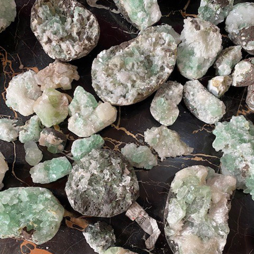 Green Appophylite Lot