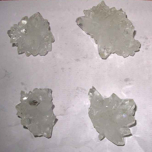 White Apophyllite Cluster With Combination of Stilbite