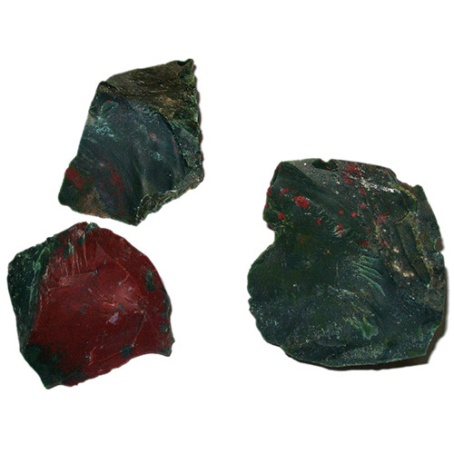 Blood Stone With Red Spots Rough Stones