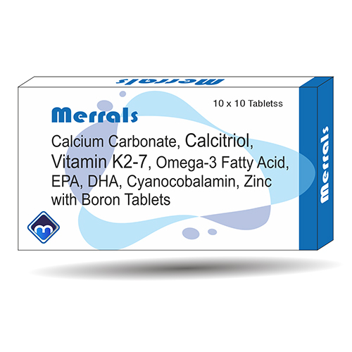 Calcium Carbonate With Omega-3 And Boron Tablet - Drug Type: General Medicines