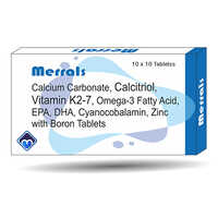 Calcium Carbonate with Omega-3 and Boron Tablet