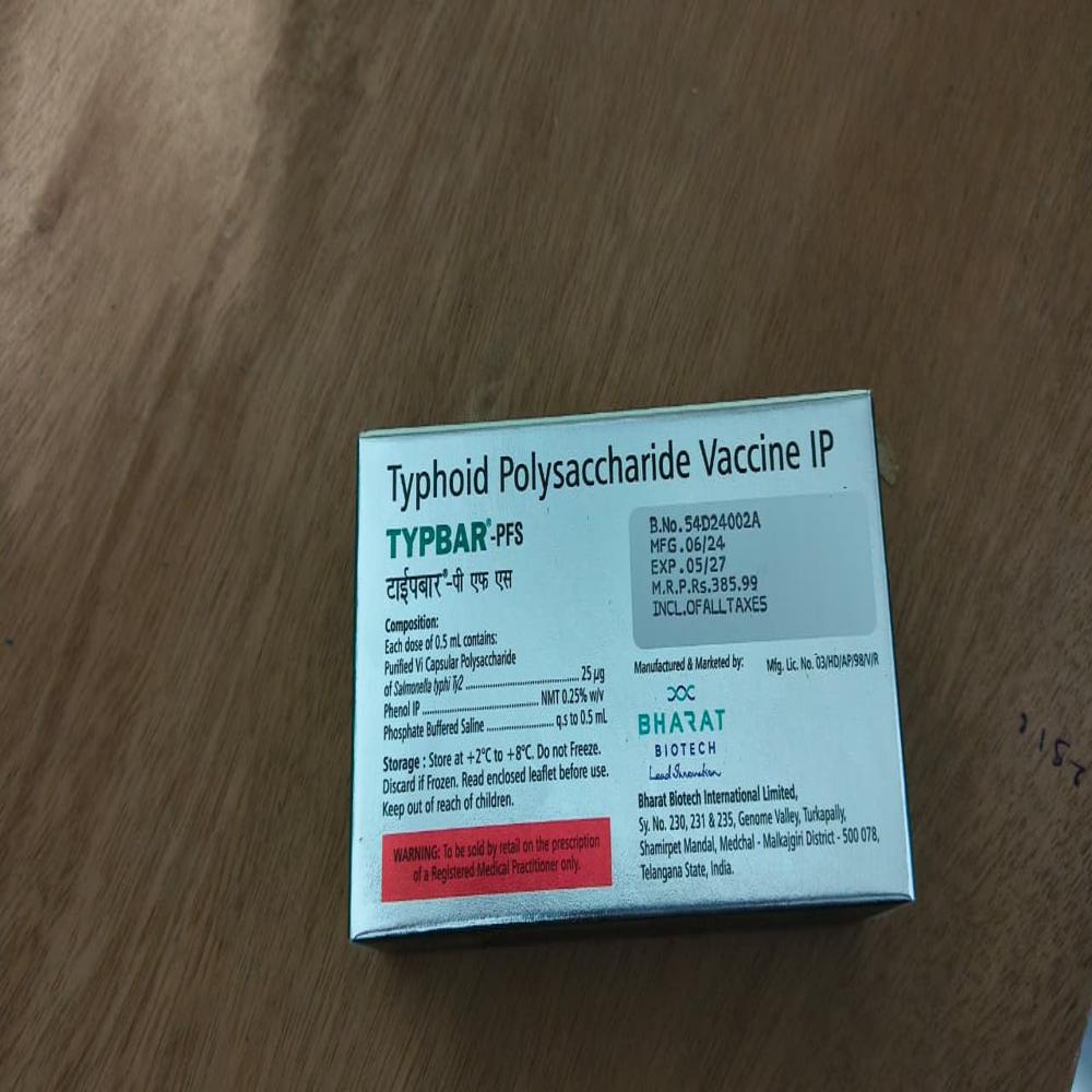 Typbar -PFS (Typhoid Polysaccharide Vaccine IP)