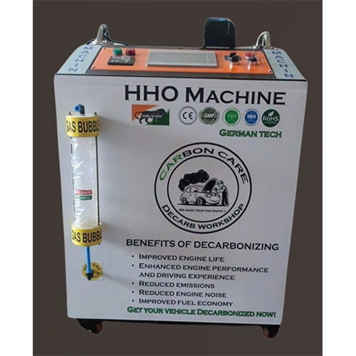 15000 Cc Engine Carbon Cleaning Machine 4Kva - Color: White