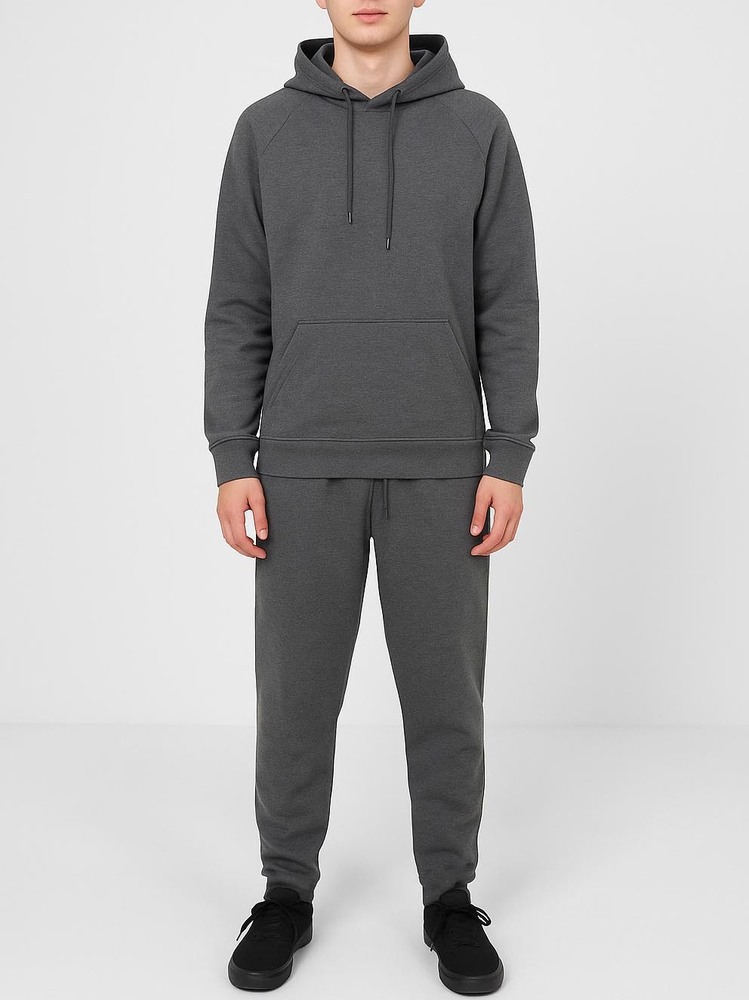 Men's  French  Terry Steel  Grey Jogging  Set