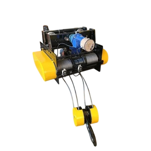 5 Ton Electric Wire Rope Hoist With 6 Meter Lifting Height - Surface Finish: Coated