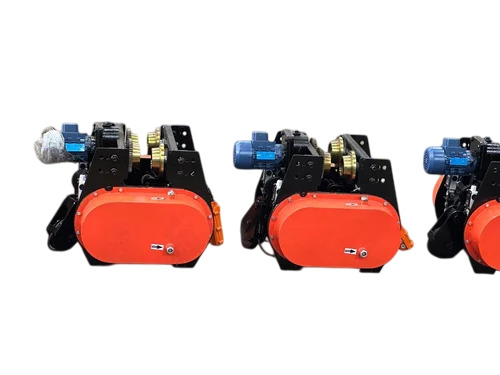 10 Ton Electric Wire Rope Hoist With 8 Meter Lifting Height - Surface Finish: Colour Coated