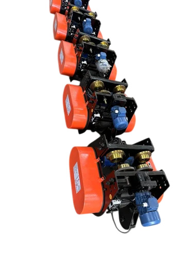3 Ton Electric Wire Rope Hoist With 10 Meter Lifting Height - Surface Finish: Coated