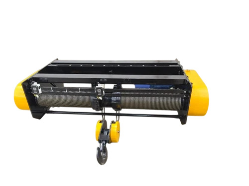 3 Ton Single Girder Electric Wire Rope Hoist - Maximum Lifting Height: 9 Meter (M)