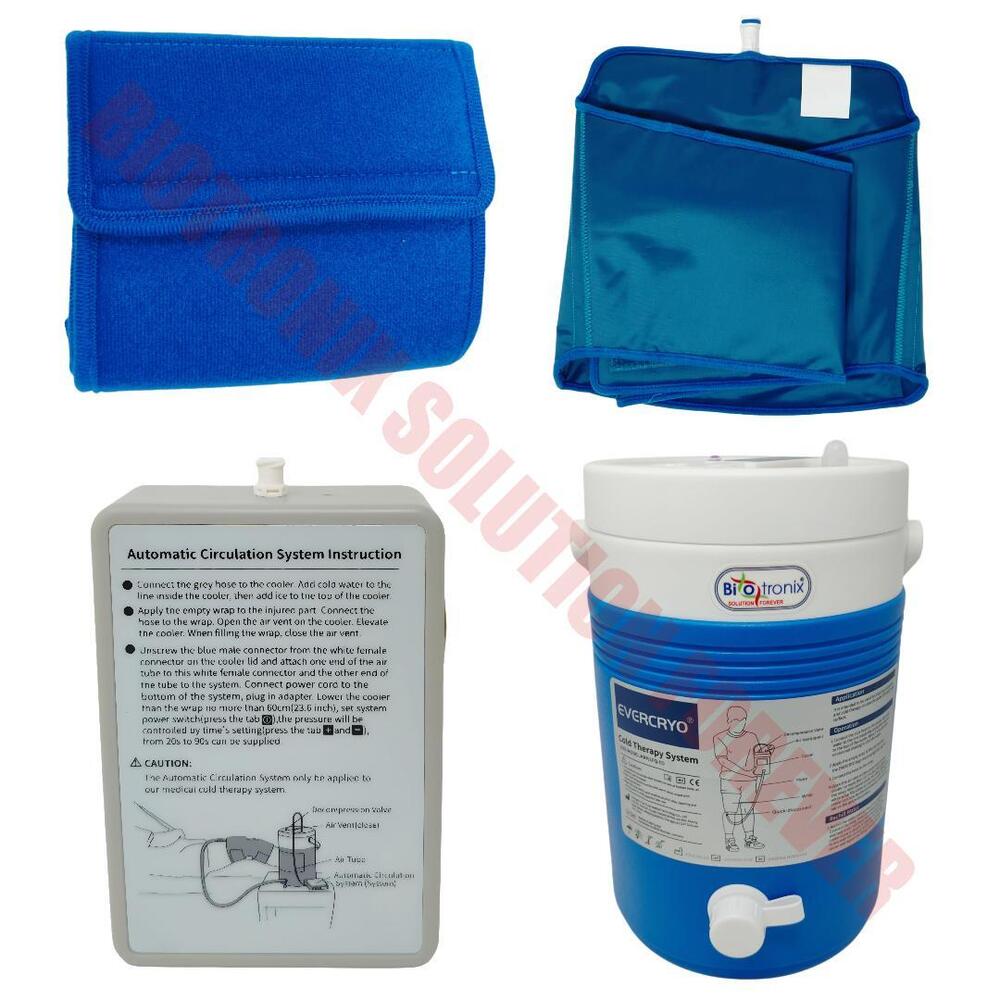 Motorized Cryo Cooling System for Physiotherapy and Post-Surgery Recovery