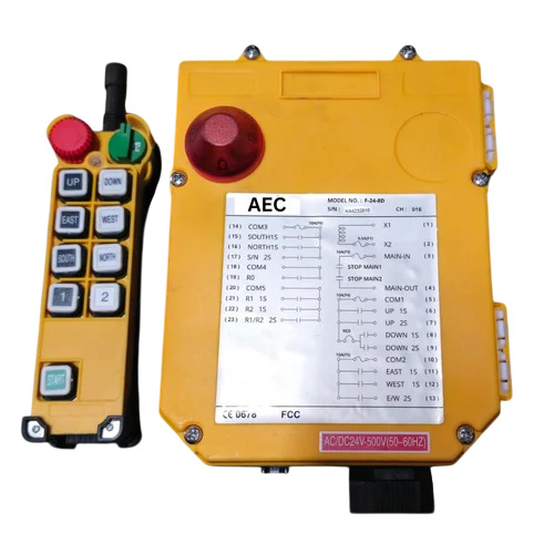 F248D Radio Remote Control - Color: Yellow