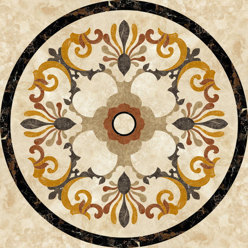 Marble Floor Medallion