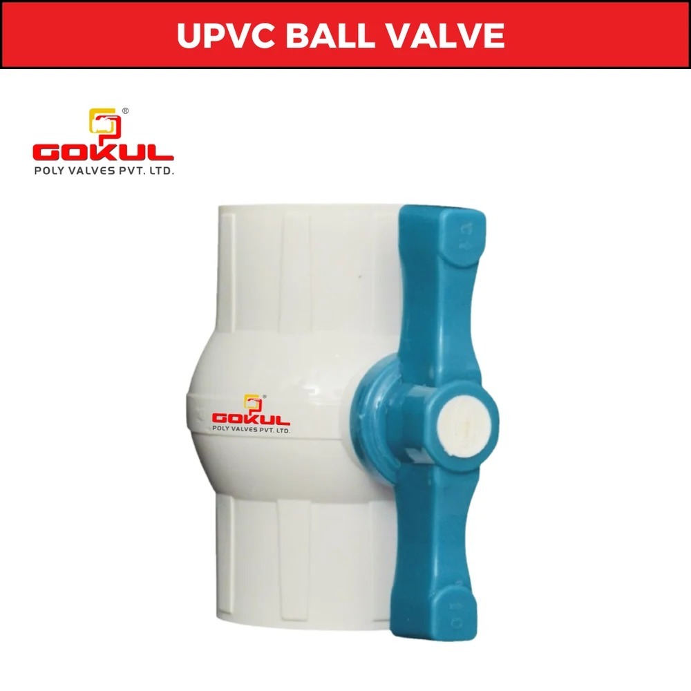 Pvc Solid Three Way Ball Valve