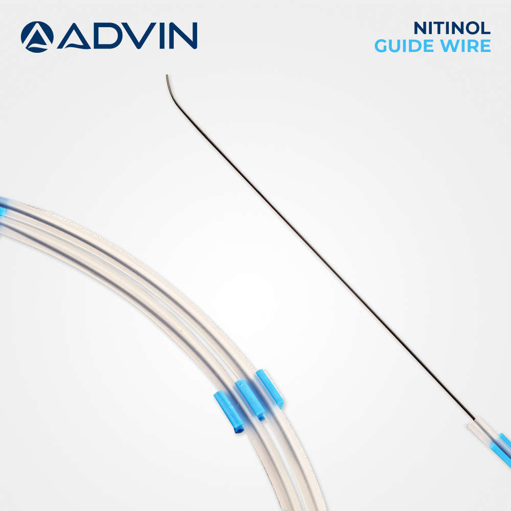 Flexible Nitinol Guidewire  0.035/0.038x 260 cm