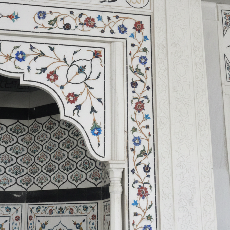 Inlay Work Masjid Qibla Mehrab
