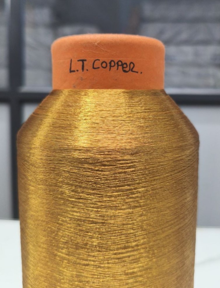 Copper Kasab Zari Thread 70 Denier, For Textile Industry