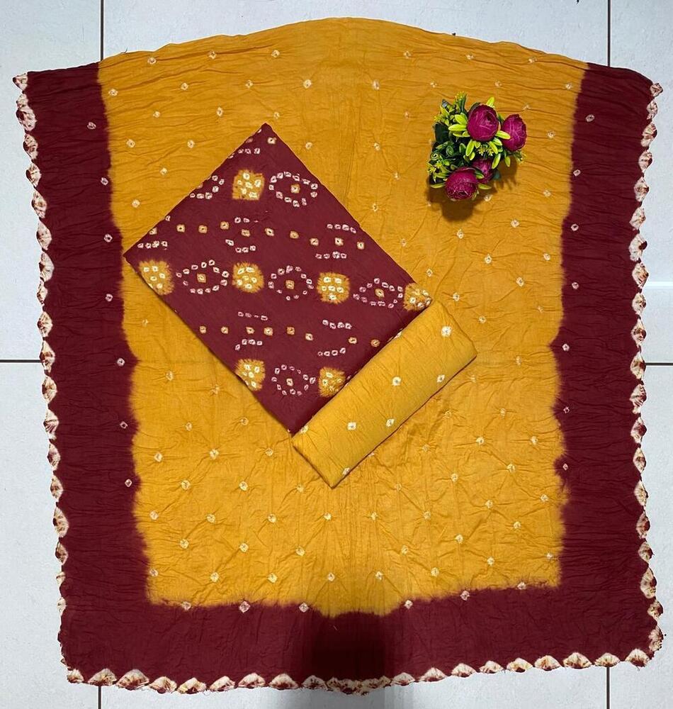 Zeel Satin To Satin Bandhej Vol-2  Dress Material