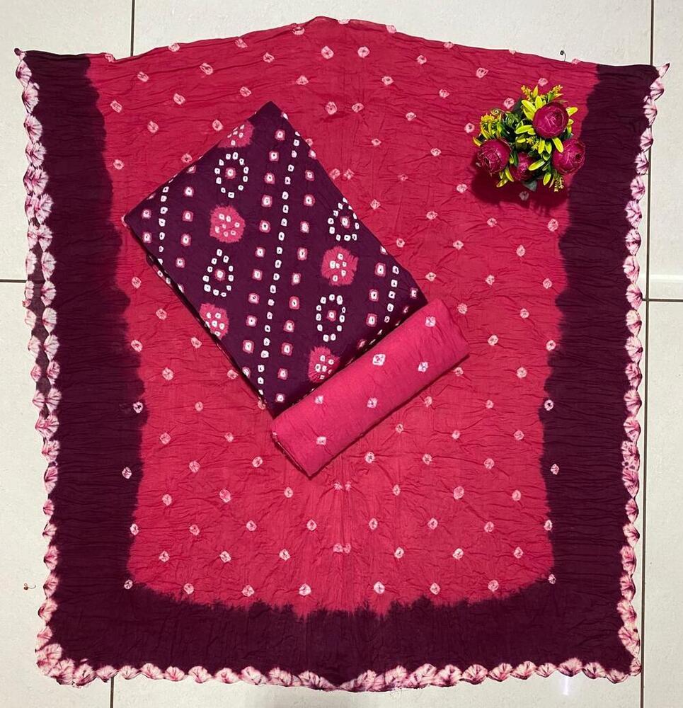 Zeel Satin To Satin Bandhej Vol-2  Dress Material