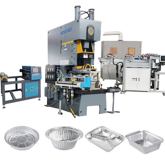 Automatic Foil Container Making Machine - Feature: High Efficiency