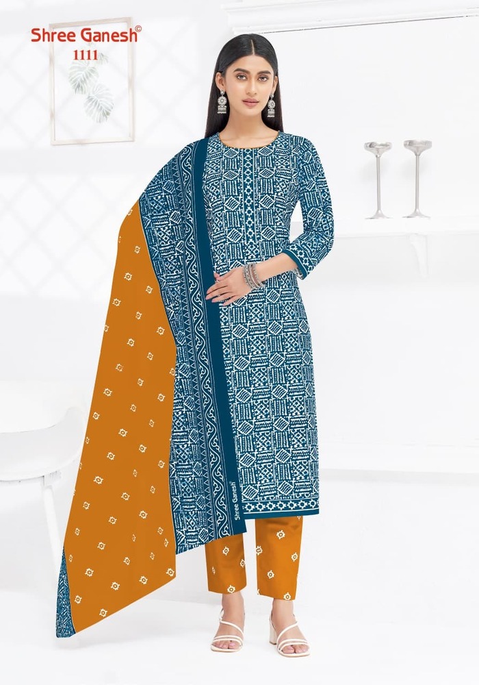 Shree Ganesh Lehriya Vol-1 Dress Material