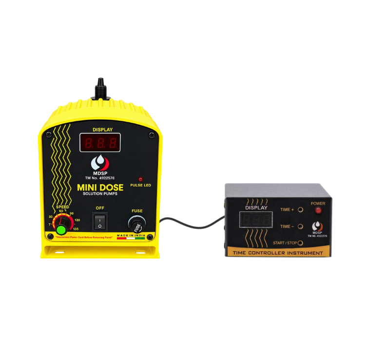 Chemical Dosing Pump - Color: Yellow