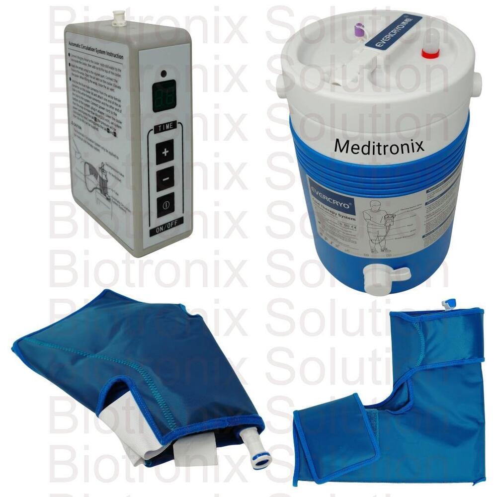 Cryo Cooling System for Shoulder, Knee, Ankle, Back & Hip Treatment