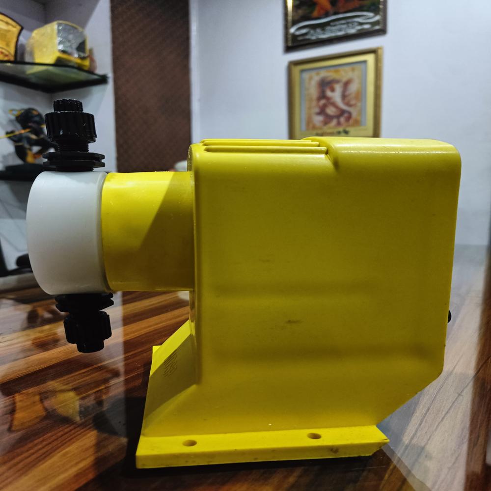 Chemical Dosing Pump - Color: Yellow