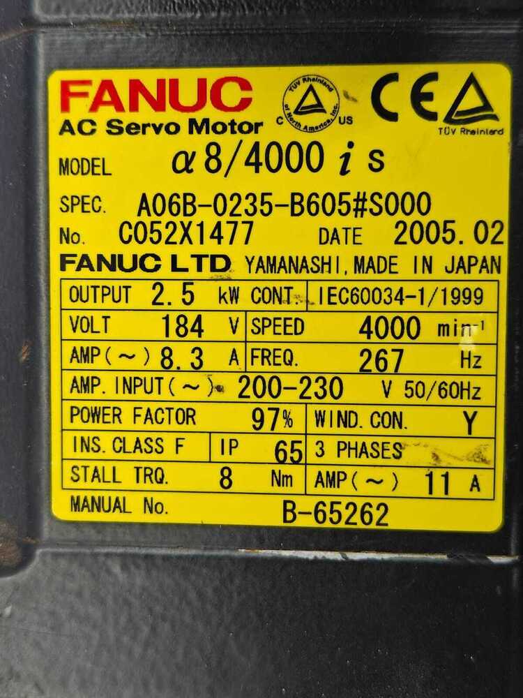 FANUC A06B-0235-B605