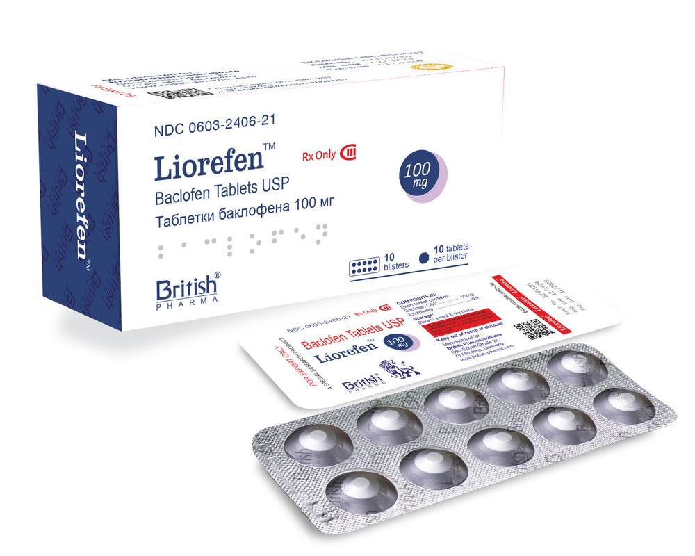 Liorefen 100 mg Tablet