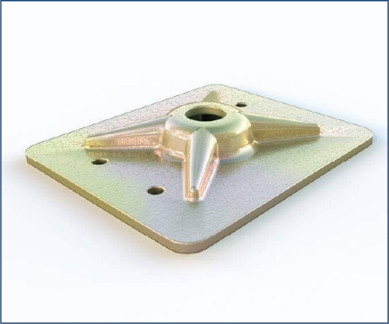 Waller Plate - Color: Silver