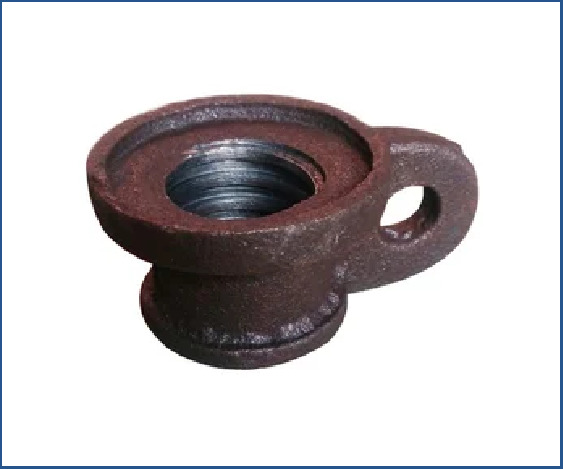 Solid Jack Nut - Color: Brown