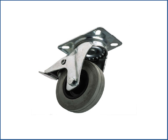 Castor Wheel - Color: Silver