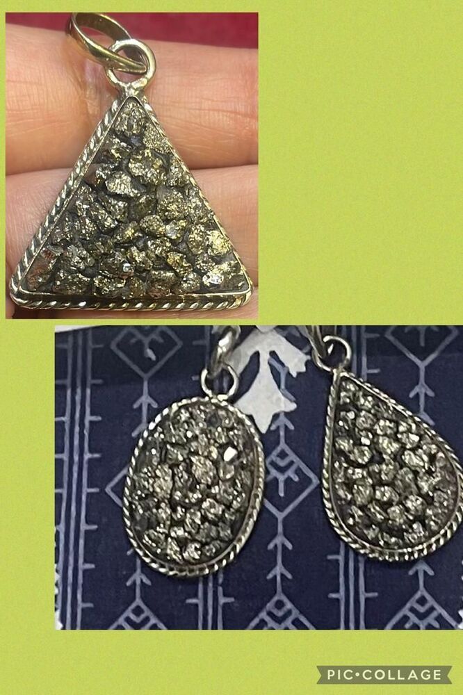 Pyrite Pendants