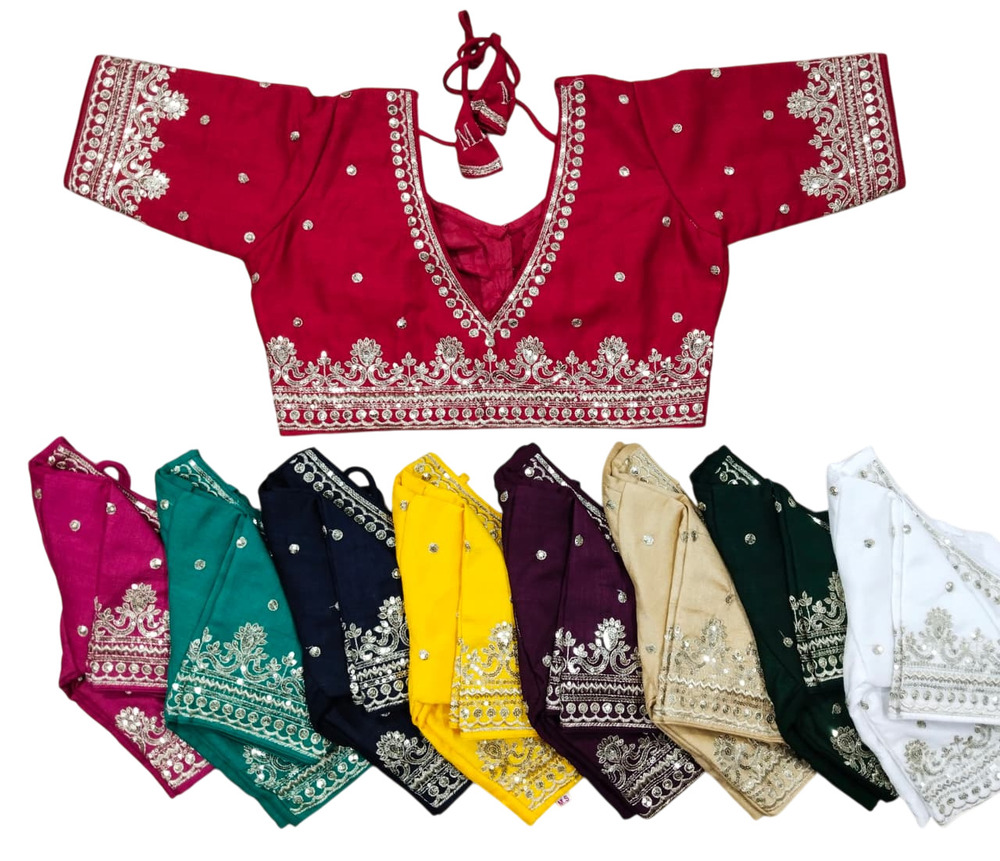 Bridal Blouse In Silk