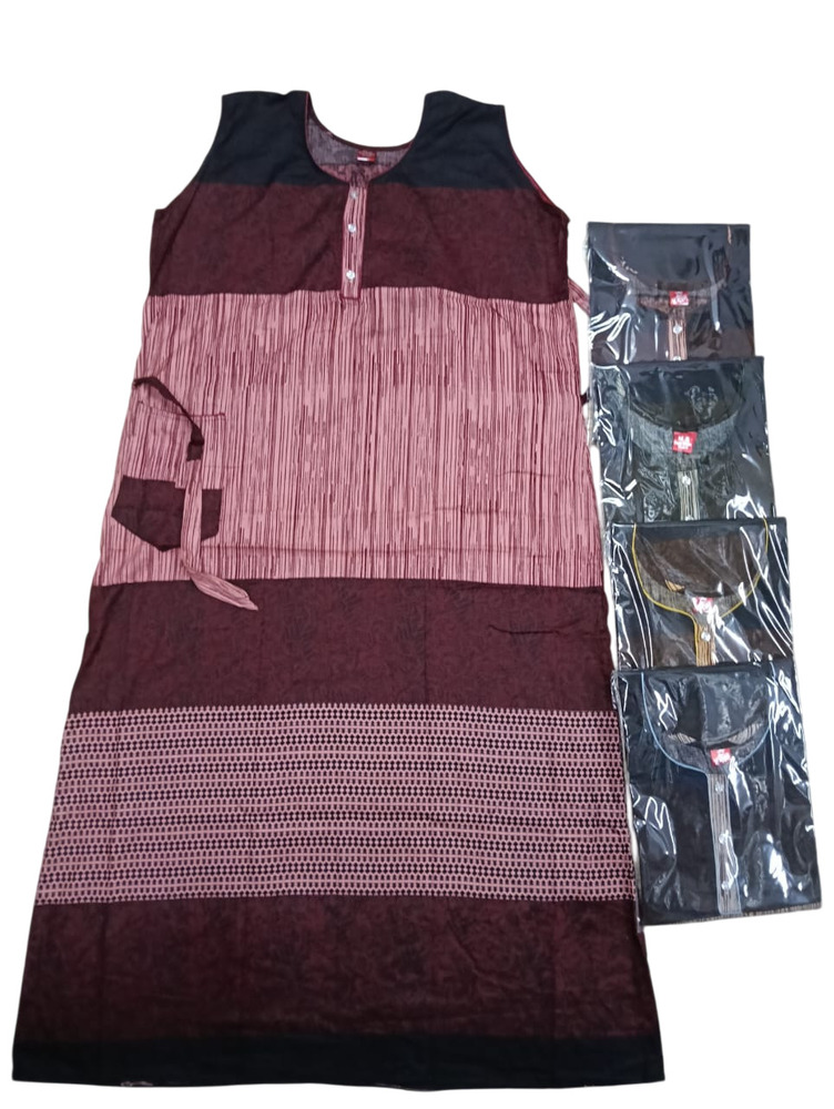 Cotton Nighty - Color: Different Available