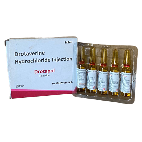 Drotaverine Hydrochloride Injection - Physical Form: Liquid