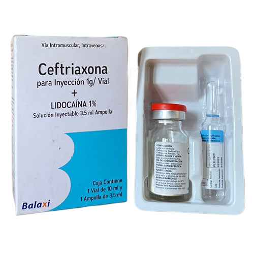 Ceftriaxona Para Injection