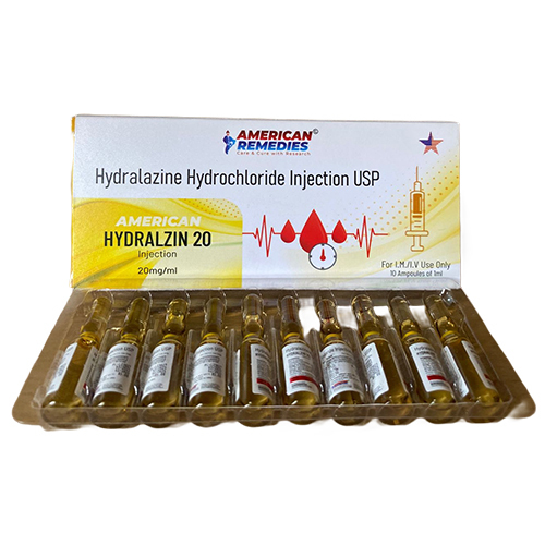 Hydralazine Hydrochloride Injection - Physical Form: Liquid