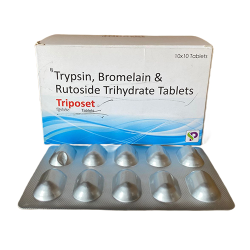 Trypsin,Bromelain And Rutoside Trihydrate Tablets - Drug Type: General Medicines