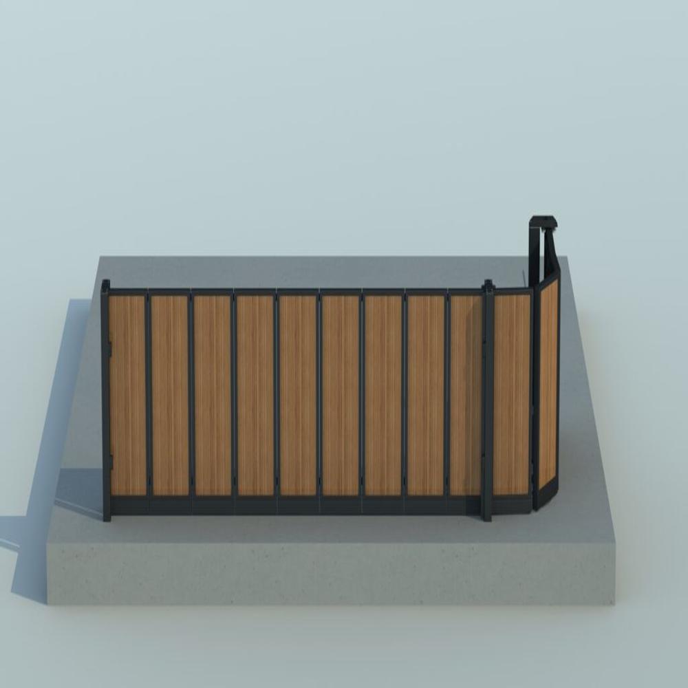 Automatic Perpendicular Sliding Gate - Size: Standard
