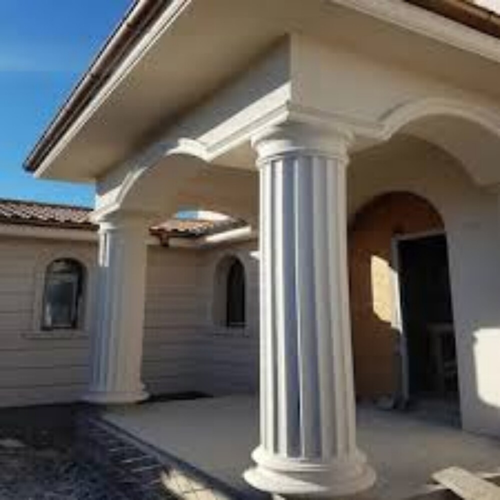 285 Sqft Grc Column - Grc Material, Various Sizes Available | Polished Surface Treatment, High Durability For Industrial Use