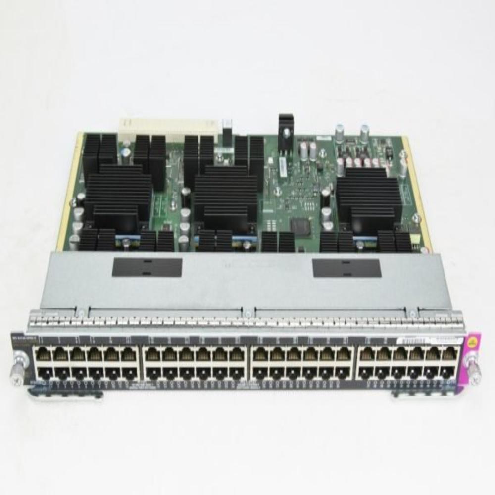 Cisco Ws-x4648-rj45-e 48-port Gigabit Ethernet Line Card For Catalyst 4500 Series - Enterprise High-performance Switching Module - Cable Length: Not Applicable (Module Only)  Meter (M)