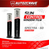 Spectra 50 Window Film - 30 Meter Roll for Heat & UV Protection