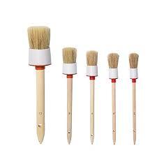 Best Synthetic Hair Detailing Brush ( Set Of 5 ) - Material: Wood