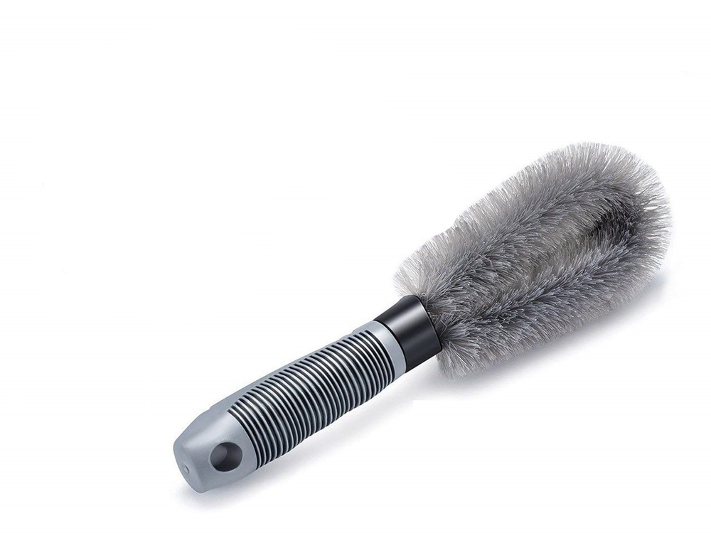 Best Alloy Wheel Cleaning Short Brush For Car Detailing - Material: Metal & Platic